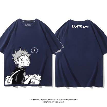 排球少年 2024親子情侶男女同款 純棉T恤