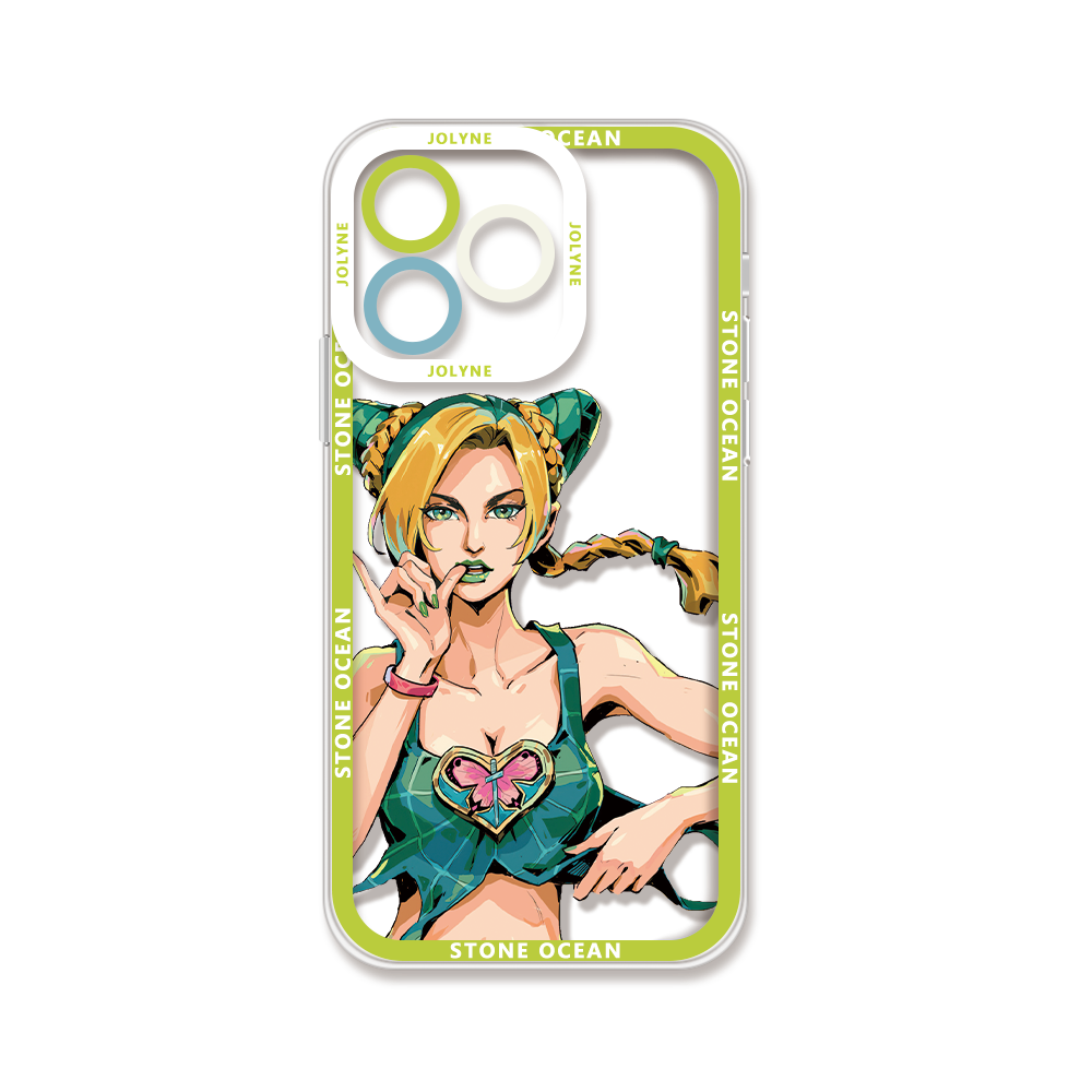 蘋果 系列JOJO的奇妙冒險 天使眼透明防摔軟殼