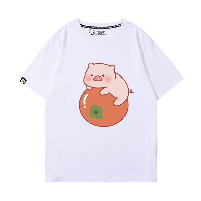 lulu豬 2024親子情侶男女同款 T恤
