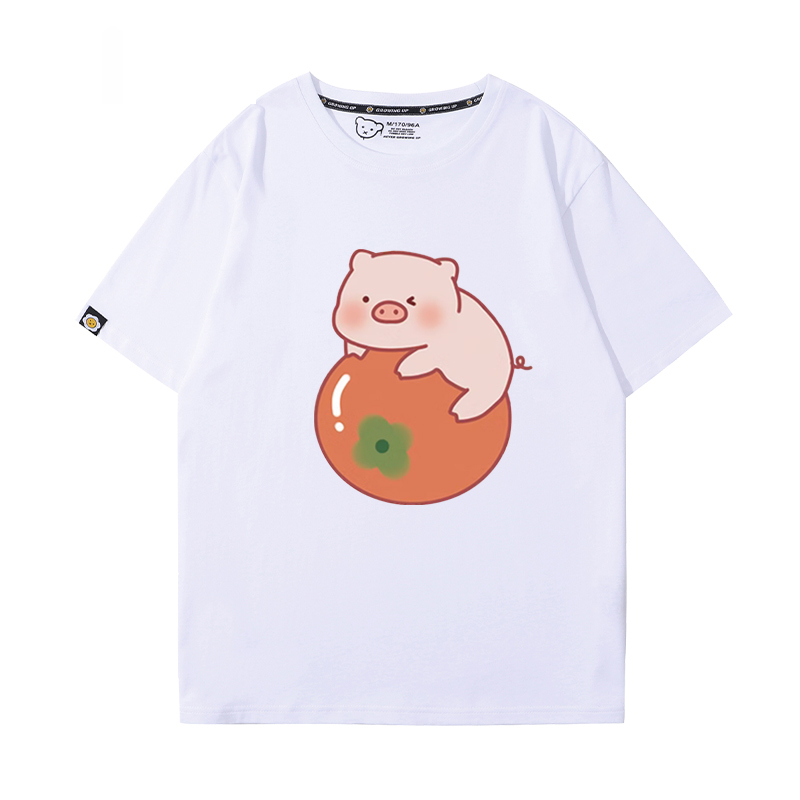 lulu豬 2024親子情侶男女同款 T恤