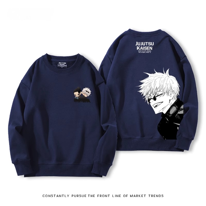 【預售2.25號發貨】鏈鋸人聯名衛衣2024秋冬新款親子情侶裝薄絨款連帽衛衣