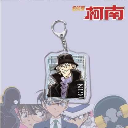 名偵探柯南周邊 灰原哀基德赤井秀一安室透世良真純亞克力鑰匙扣掛飾【單買三件起送】