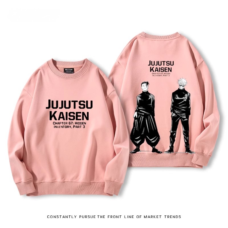 【預售2.25號發貨】鏈鋸人聯名衛衣2024秋冬新款親子情侶裝薄絨款連帽衛衣