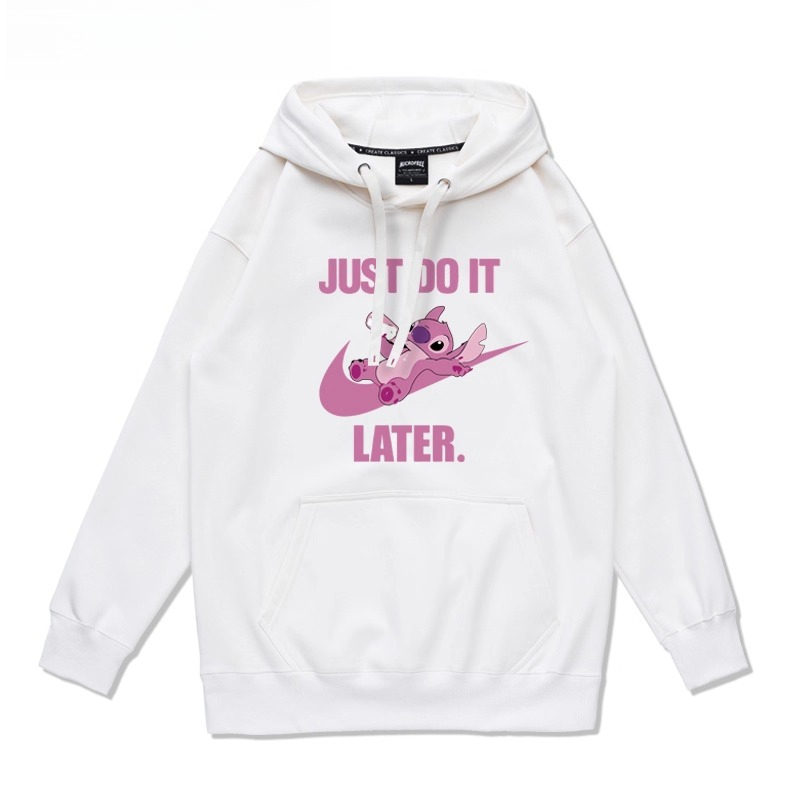 史迪仔卡通 聯名衛衣2025秋冬新款 親子情侶裝連帽衛衣