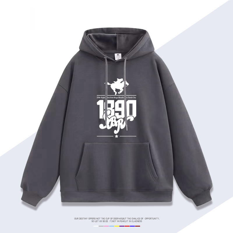 JOJO的奇妙冒險飆馬野郎 聯名衛衣2025秋冬新款 親子情侶裝連帽衛衣