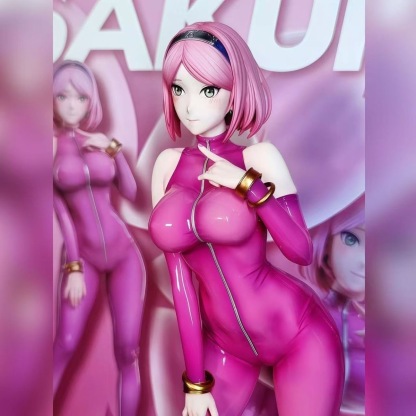 火影忍者 皮衣膠衣 春野櫻 GK模型