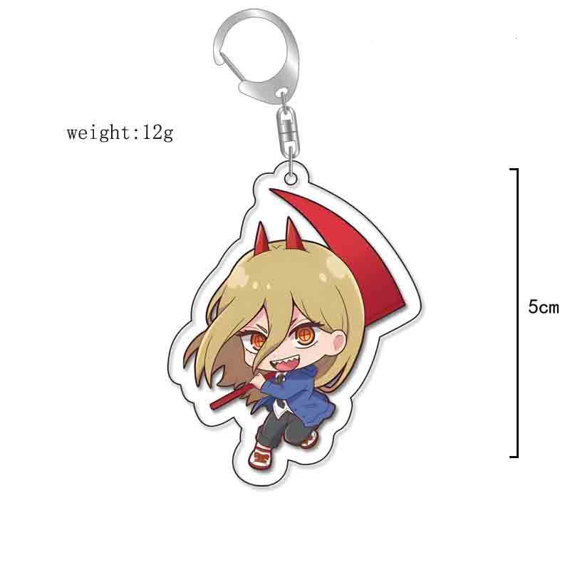 鏈鋸人鑰匙扣Chainsaw Man電次瑪奇瑪帕瓦蕾塞亞克力掛飾【單買三件起送】