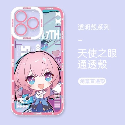 蘋果 系列崩壞星穹鐵道天使眼透明防摔軟殼