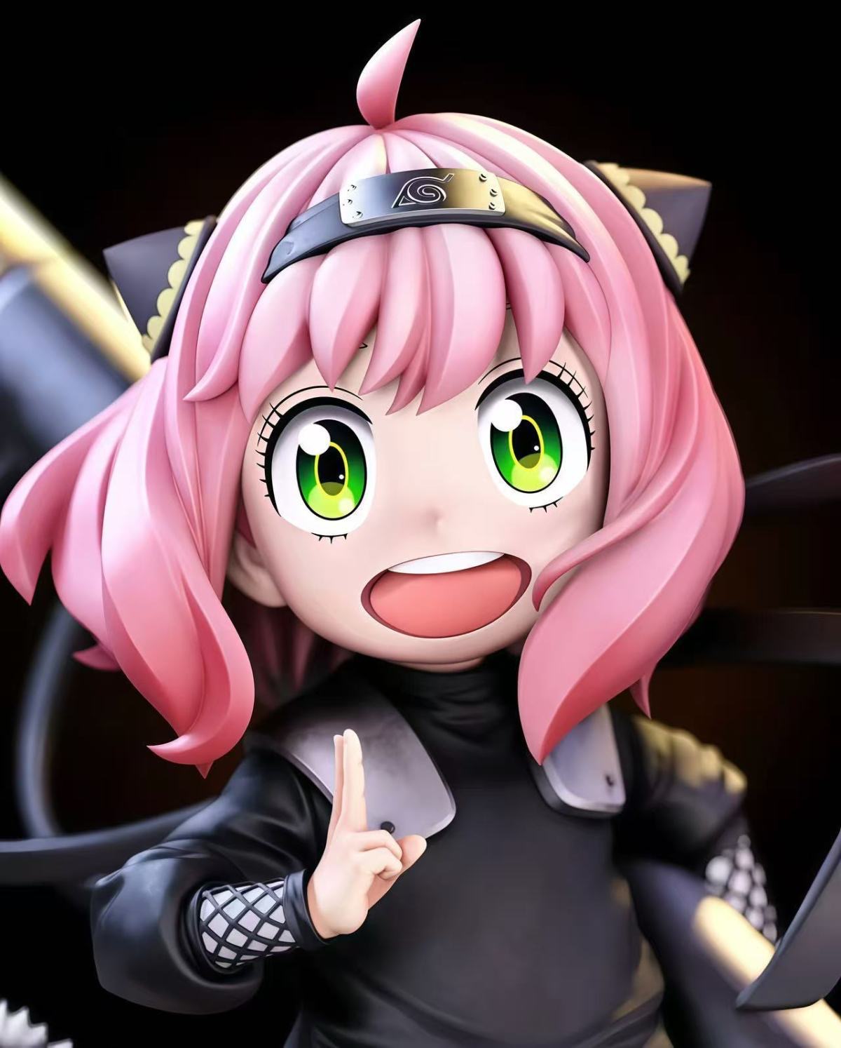 ZH 整活 安妮亞猿飛日斬 雙頭雕