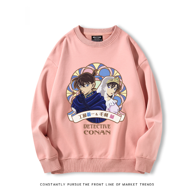 名偵探柯南 聯名2024親子情侶裝 圓領長袖