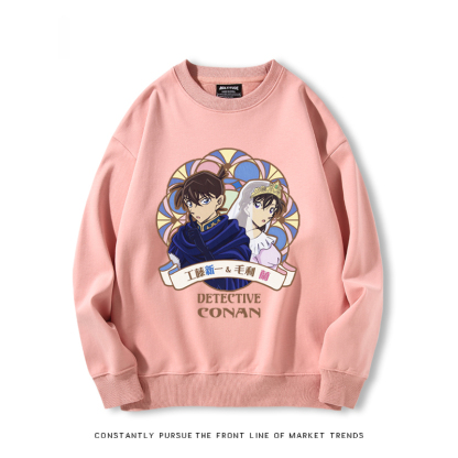 名偵探柯南 聯名2024親子情侶裝 圓領長袖