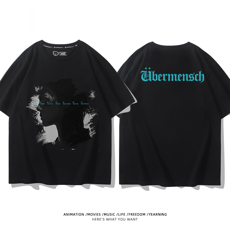 GD權志龍 2025新款親子情侶男女同款 T恤