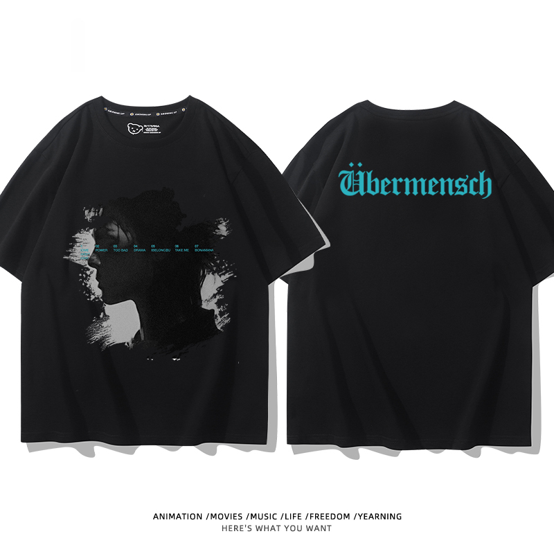 GD權志龍 2025新款親子情侶男女同款 T恤