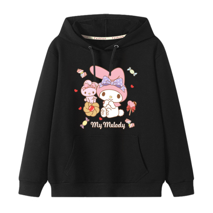 美樂蒂庫洛米 2025秋冬新款 親子情侶男女連帽衛衣