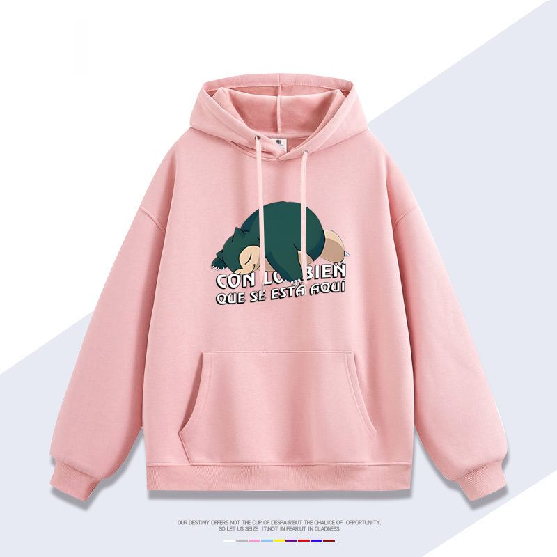 寶可夢新款 2025秋冬新款 親子情侶男女連帽衛衣