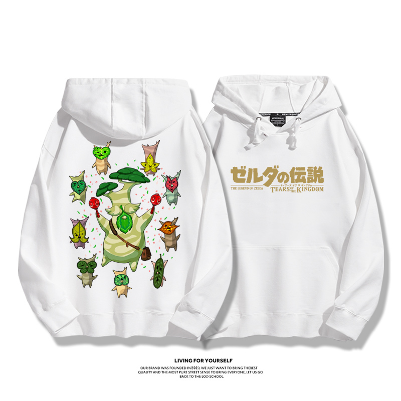 塞尔达传说王国之泪游戏周边连帽卫衣男女呀哈哈青少年宽松外套潮