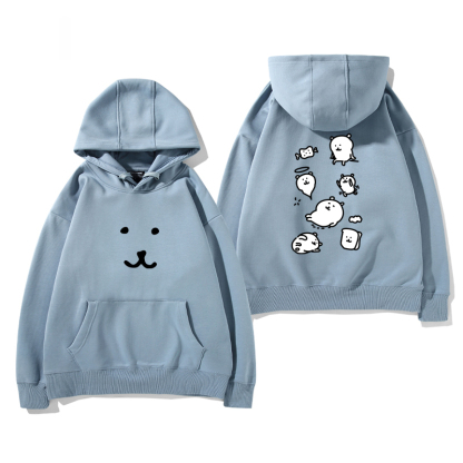 自嘲熊 聯名衛衣2025秋冬新款 親子情侶裝連帽衛衣