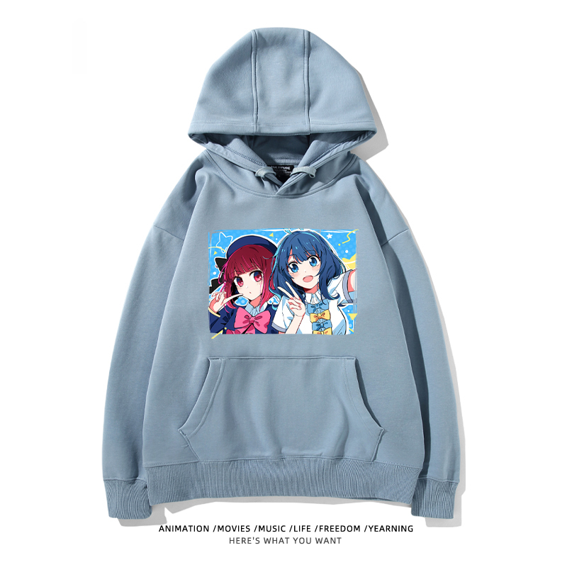 敗犬女主也太多了聯名衛衣2024秋冬新款親子情侶裝薄絨款連帽衛衣