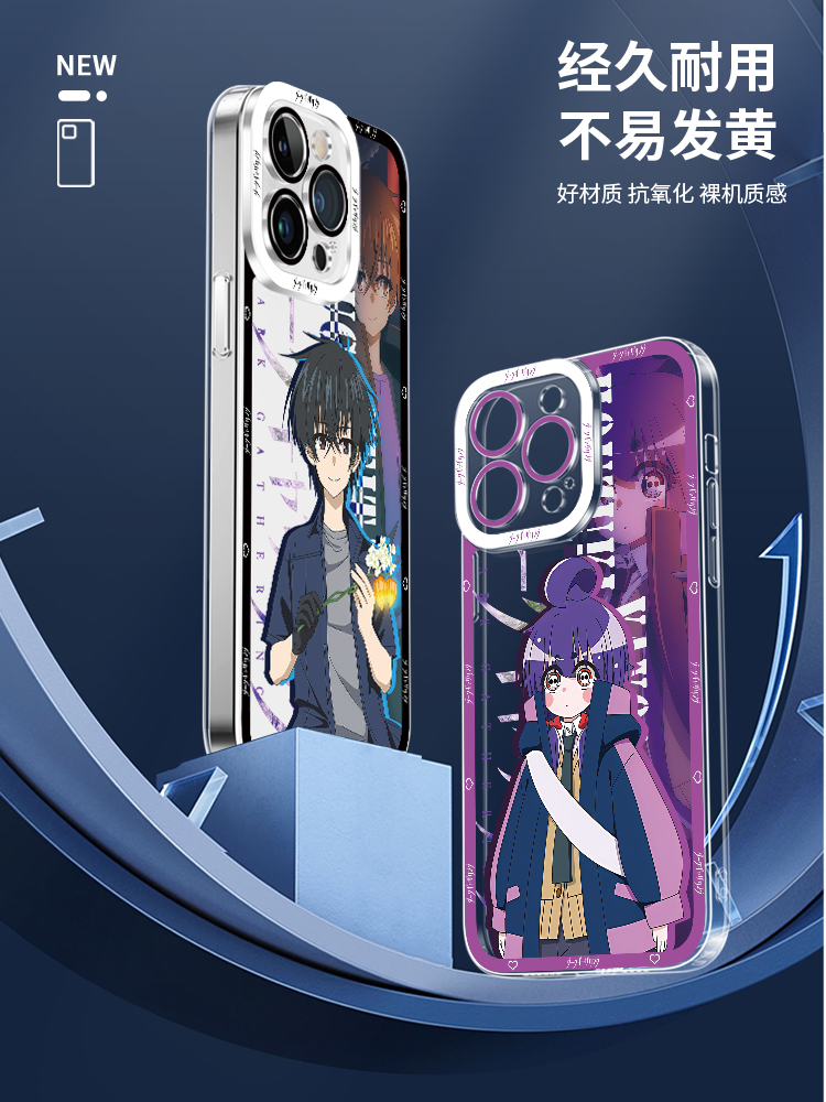 蘋果 系列黑暗集會天使眼透明防摔手機殼