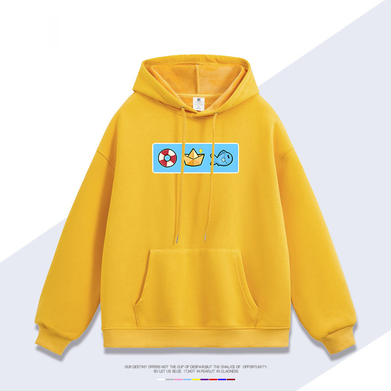 貓鯊Sameko Saba二次元Vtuber 聯名衛衣2025秋冬新款 親子情侶裝連帽衛衣