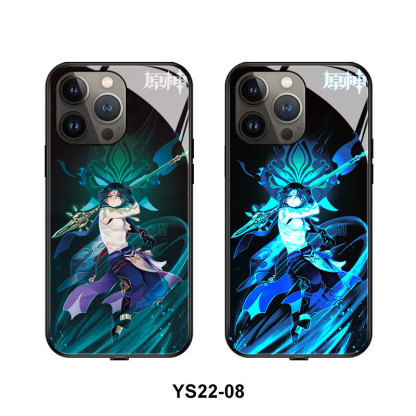 蘋果 系列動漫來電閃智能發光手機殼