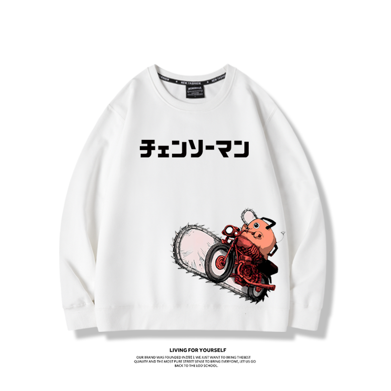 鏈鋸人波奇塔2023親子情侶裝 圓領長袖