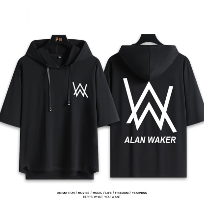艾倫沃克 Alan Walker 連帽短袖T恤