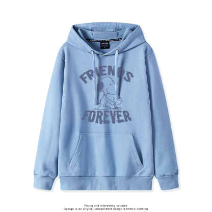 史努比 聯名衛衣2025秋冬新款親子情侶裝連帽衛衣