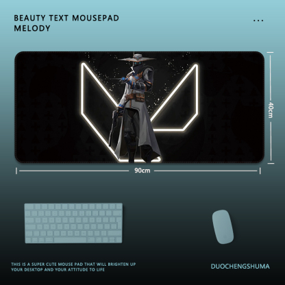 Valorant 主題桌墊 布質滑鼠墊