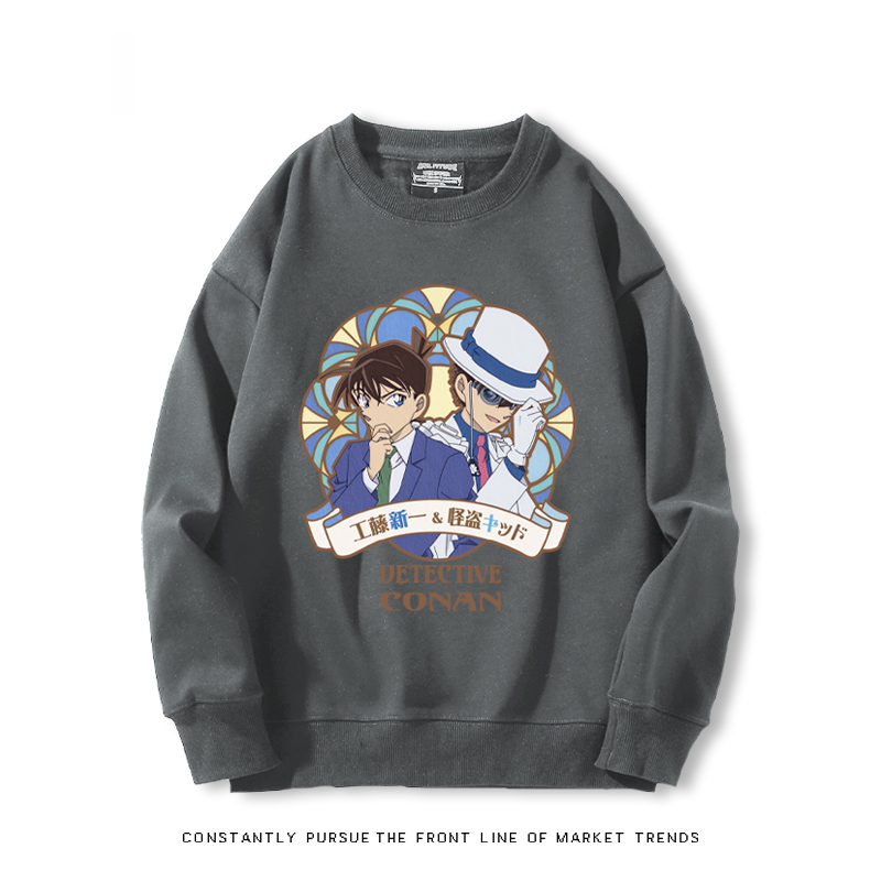 名偵探柯南 聯名2024親子情侶裝 圓領長袖