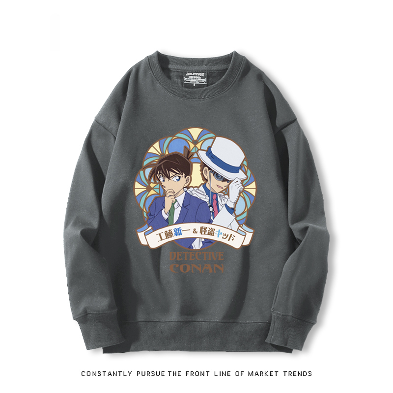 名偵探柯南 聯名2024親子情侶裝 圓領長袖