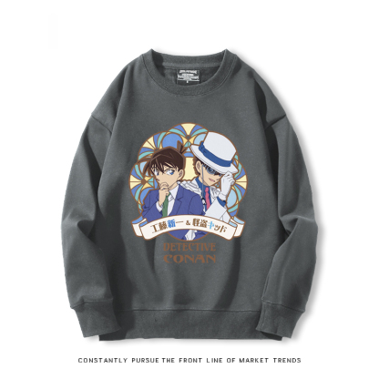 名偵探柯南 聯名2024親子情侶裝 圓領長袖