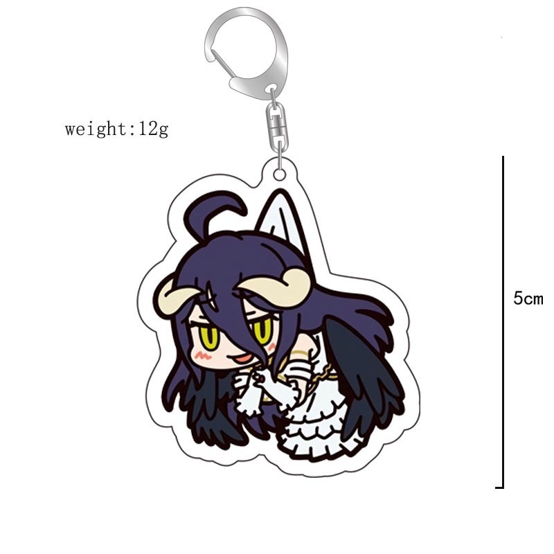 Overlord不死者骨傲天雅兒貝德周邊亞克力掛飾鑰匙扣【單買三件起送】