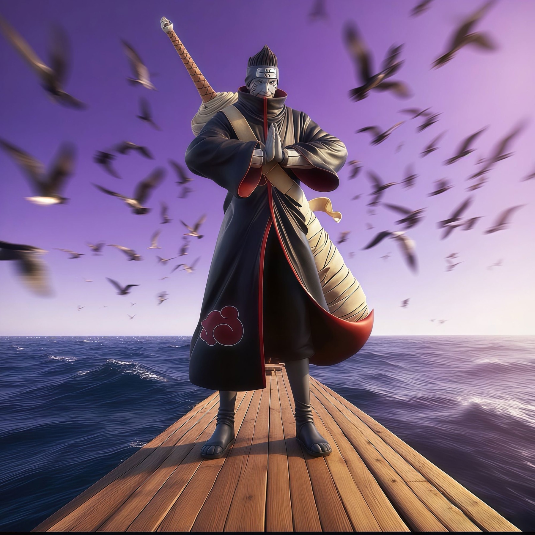 幹柿鬼鮫限量 火影忍者 GK雕像