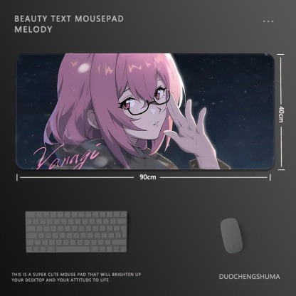 絕區零電競超大遊戲加厚防滑鼠標墊