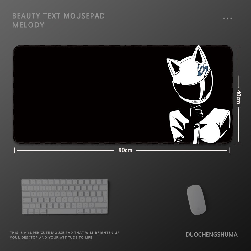 動漫電競超大遊戲加厚防滑鼠標墊