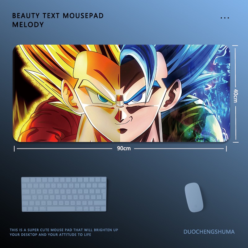 七龍珠電競超大遊戲加厚防滑鼠標墊
