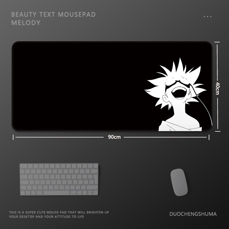 動漫電競超大遊戲加厚防滑鼠標墊