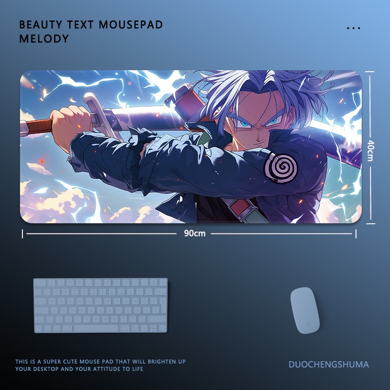 七龍珠電競超大遊戲加厚防滑鼠標墊