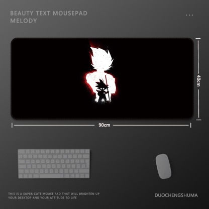 動漫電競超大遊戲加厚防滑鼠標墊