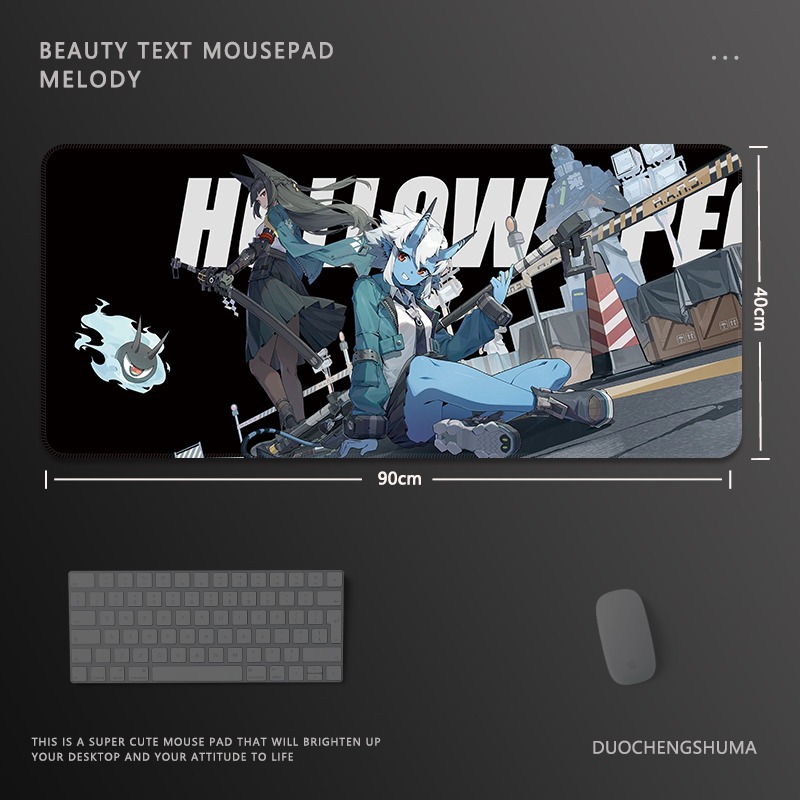 絕區零電競超大遊戲加厚防滑鼠標墊