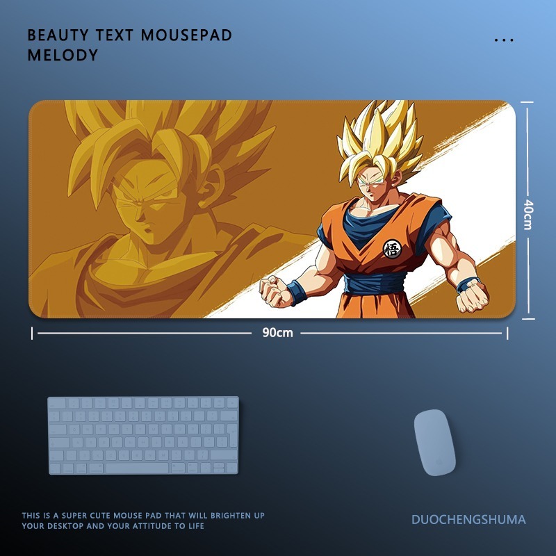 七龍珠電競超大遊戲加厚防滑鼠標墊
