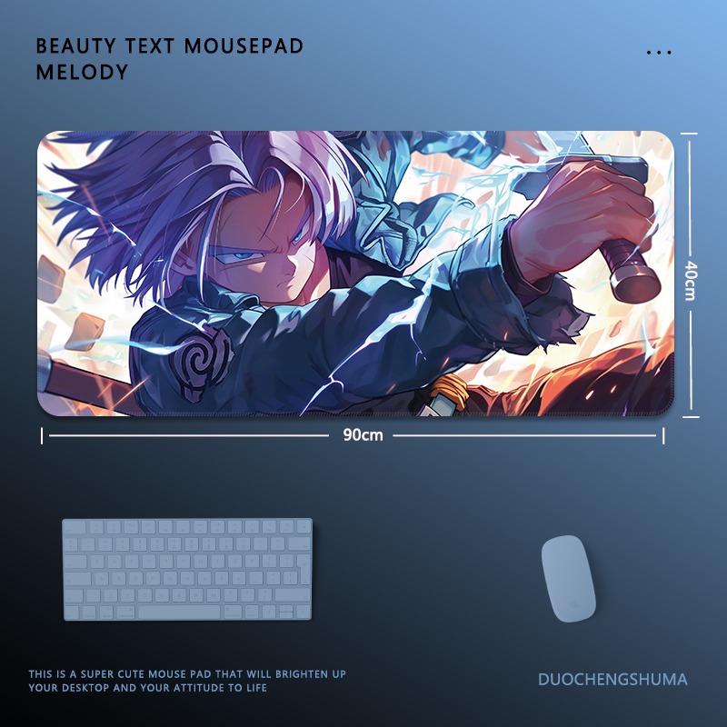 七龍珠電競超大遊戲加厚防滑鼠標墊