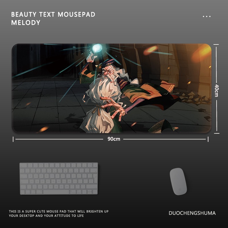 哈利波特電競超大遊戲加厚防滑鼠標墊