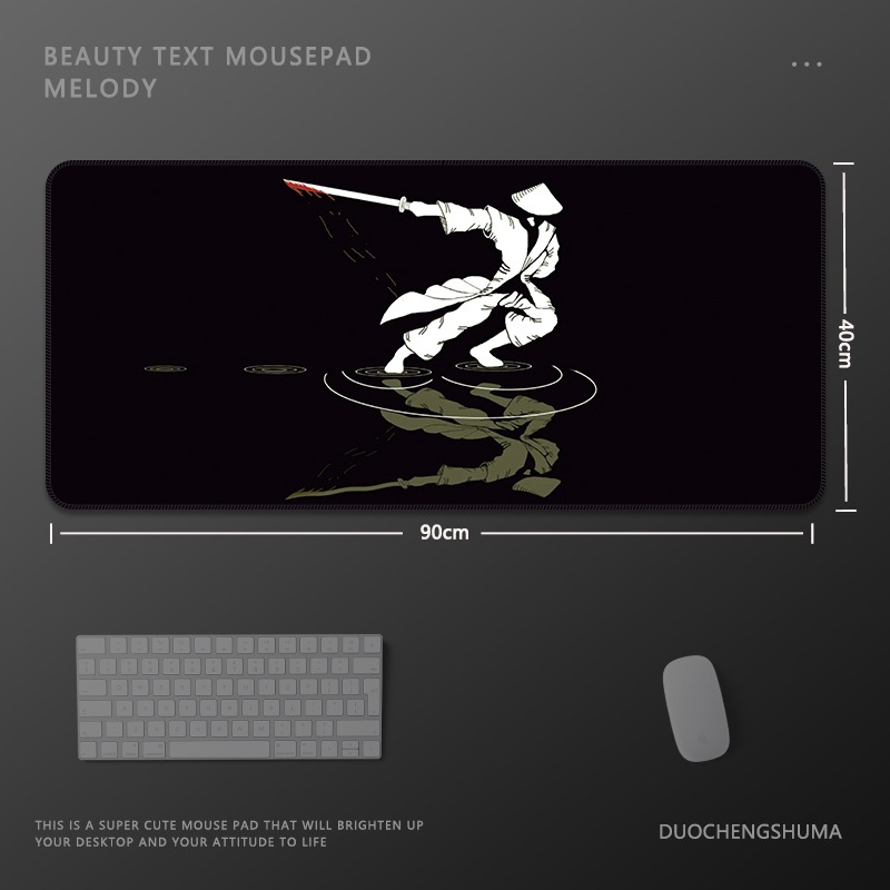 動漫電競超大遊戲加厚防滑鼠標墊