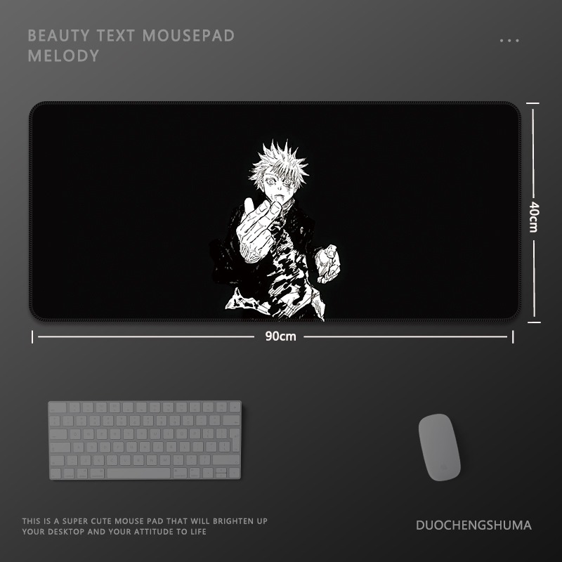 動漫電競超大遊戲加厚防滑鼠標墊