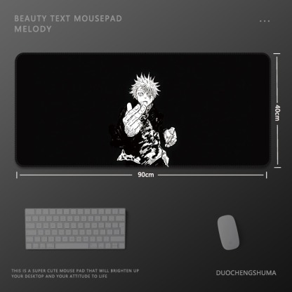 動漫電競超大遊戲加厚防滑鼠標墊