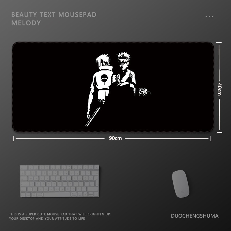 動漫電競超大遊戲加厚防滑鼠標墊