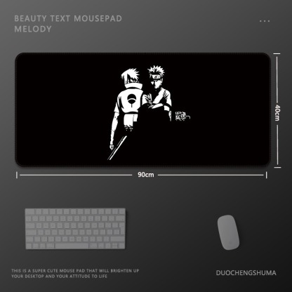 動漫電競超大遊戲加厚防滑鼠標墊