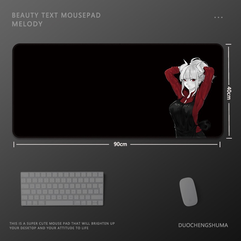 動漫電競超大遊戲加厚防滑鼠標墊